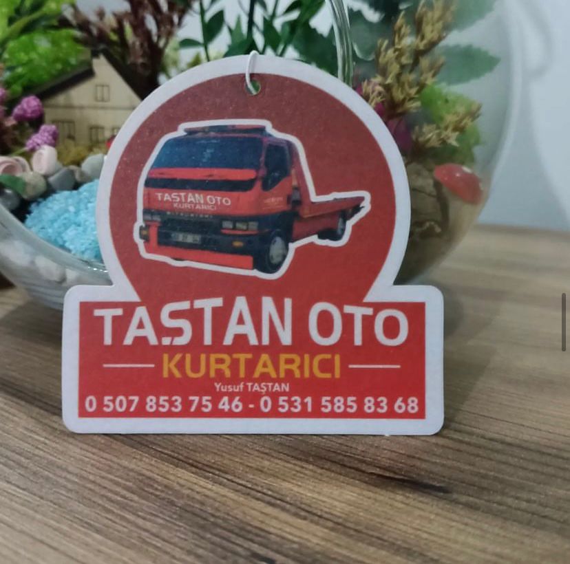 logo baskılı oto kokusu