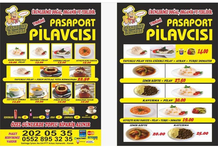 Pilavcı Broşür, Pilavcı El İlanı, tek yön çift yön broşür