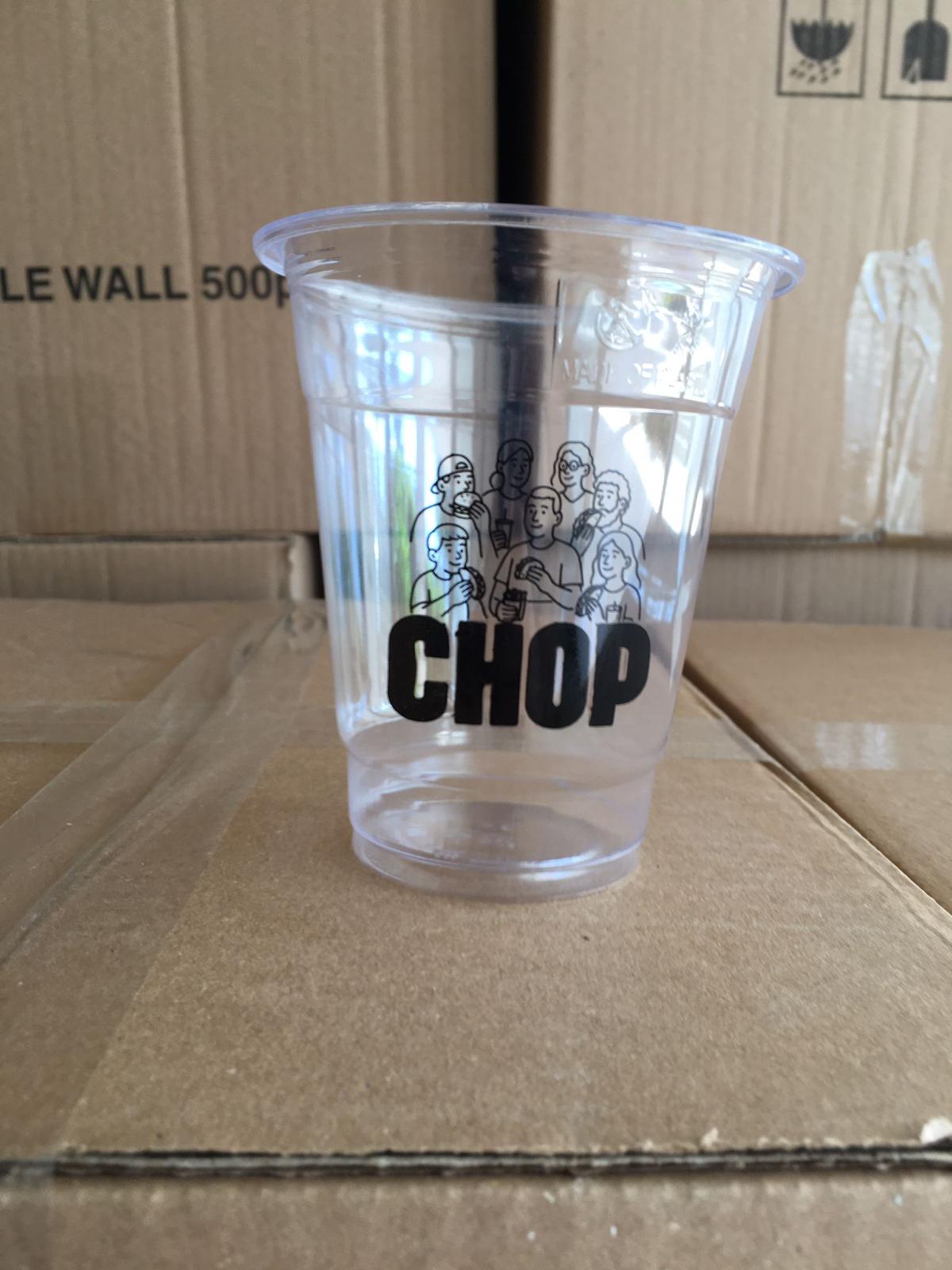 Baskılı Şeffaf Bardak