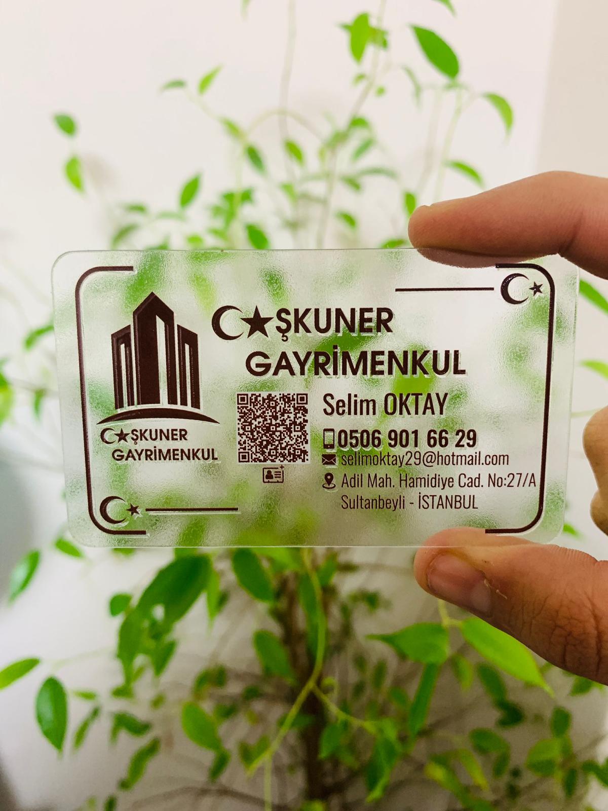 PVC Kartvizit Baskı