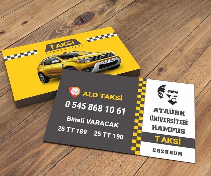 Taksici Kartvizit
