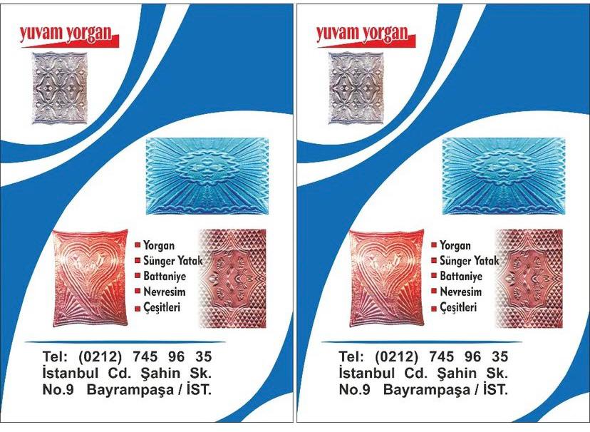 Çift Yön Broşür Baskı