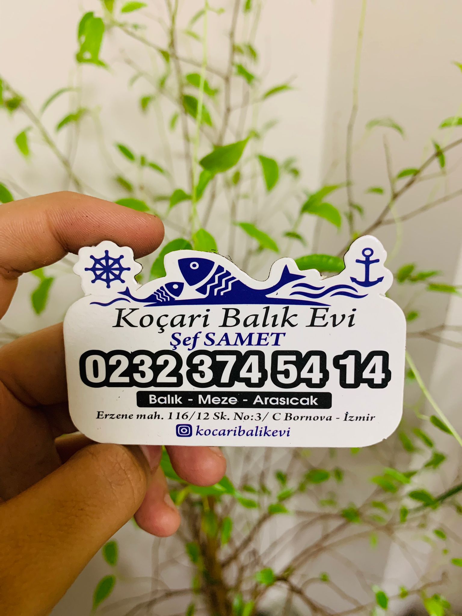 Balıkçı Magnet Baskı